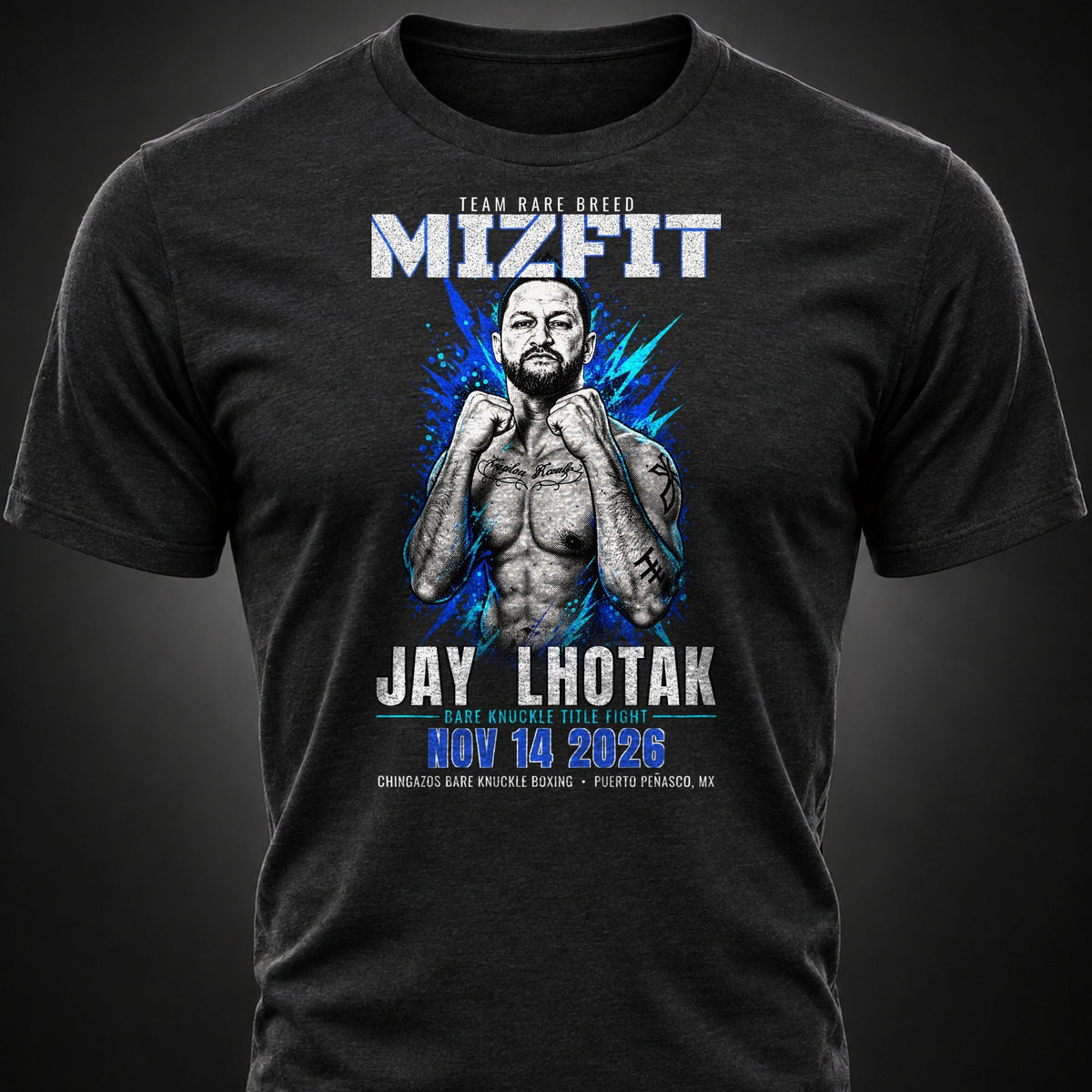 Mizfit Fight Tee front