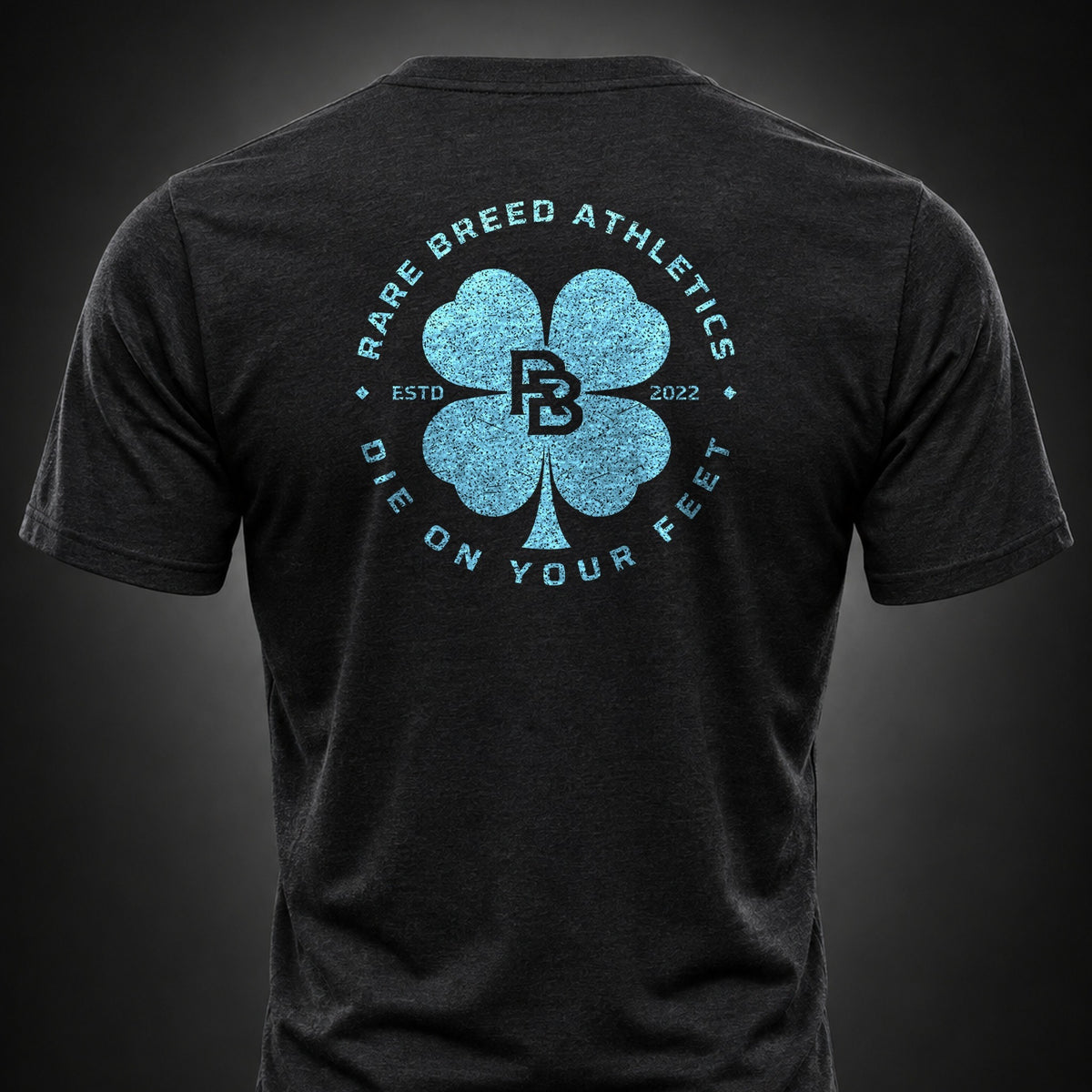 R.A.R.E. Tee - Baby Blue back
