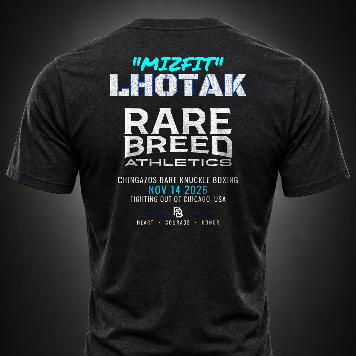 Mizfit Fight Tee back