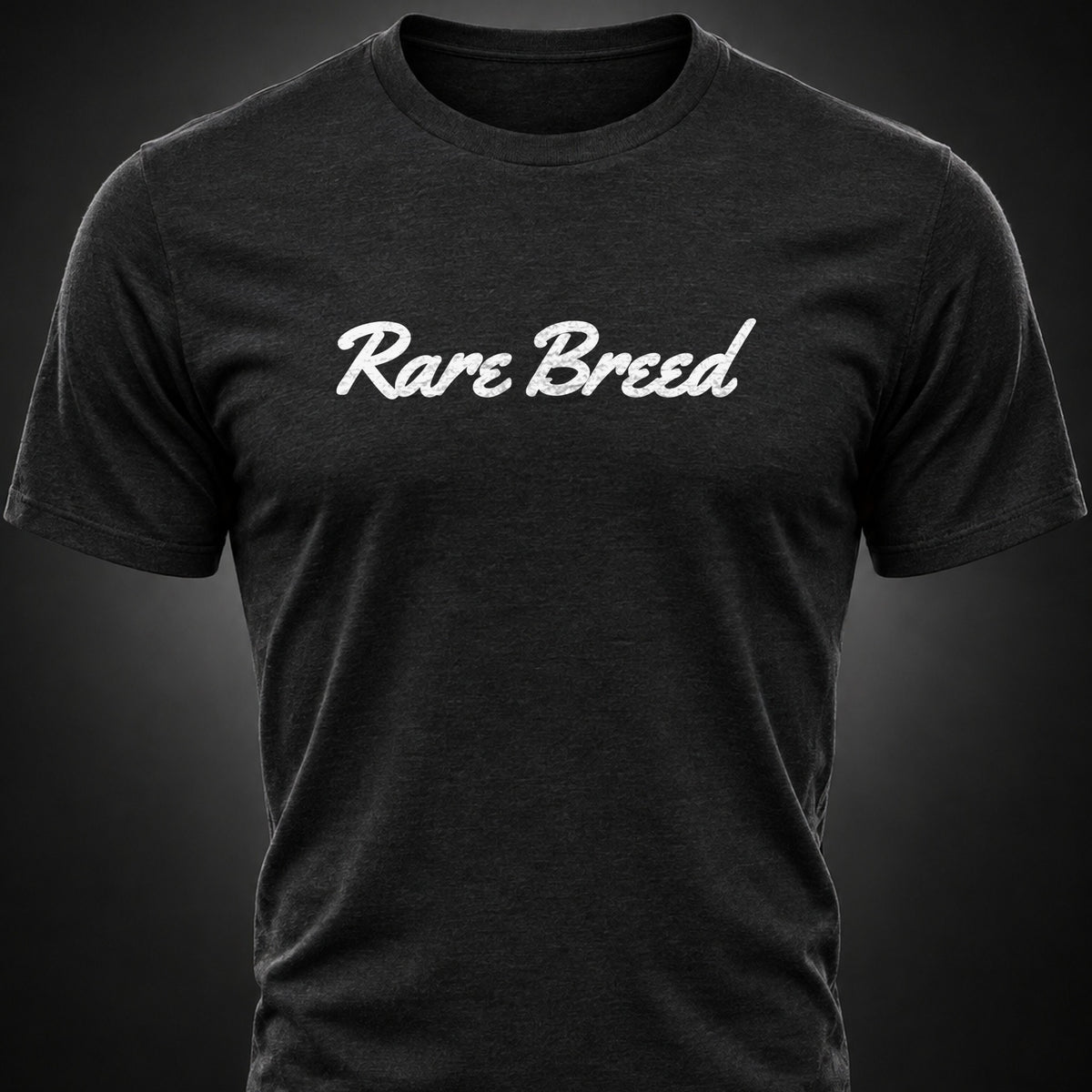 Rare Breed Script Tee front