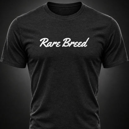 Rare Breed Script Tee front